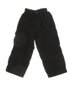 WearFirst Boys' Microfiber Mesh Lined Cargo Pants - Black - Size 4 - Picture 1 of 2