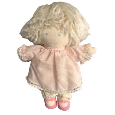 "Muñeca bailarina de peluche de Pauline Bjonness Jacobsen muñeca de trapo de tela de peluche 9,25""" Foto 1 de 3