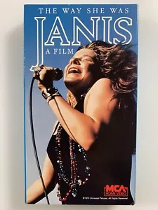 JANIS JOPLIN: THE WAY SHE WAS 1974 Dokumentarfilm VHS TAPE - Bild 1 von 6