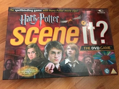 Harry Potter Scene It? DVD Game Mattel Games Complete used good condition  - Image 1 of 4