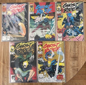 Ghost Rider 1990 Serie 1-10 Danny Ketch Marvel Comics. Javier Saltares F/VF Neu - Bild 1 von 16