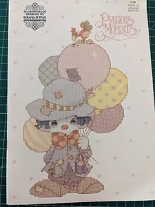 Precious Moments crossstitch Designs Hallmark Cards by Gloria and Pat 1981 - Picture 1 of 6