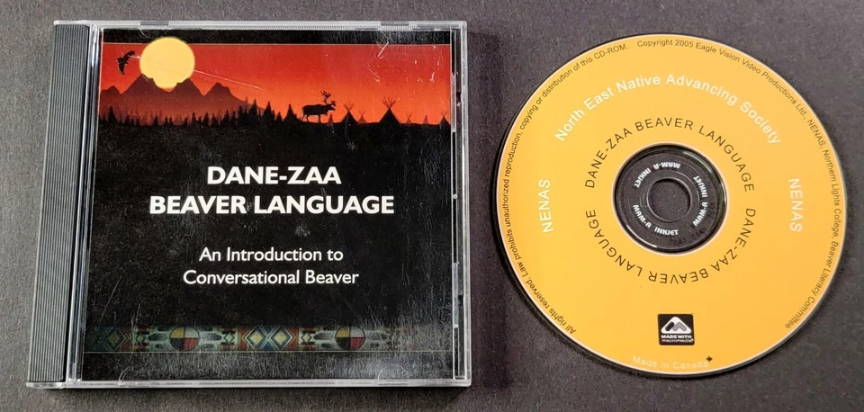 Dane-Zaa Beaver Language - An Introduction to Conversational Beaver - HTF CD-Rom - Image 1 of 3