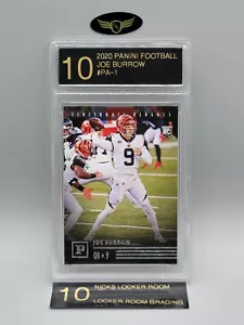 2020 Panini Football Cincinnati Bengals JOE BURROW #PA-1 rookie RC mint LRG 10 - Picture 1 of 2