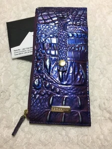 Brahmin Melbourne Kreditkarte schmale Geldbörse DAWNING OMBRE Neu ohne Etikett - Bild 1 von 3