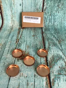 5pcs (1”) ID Copper End Cap Pipe Fitting Blocking Cap - Picture 1 of 4
