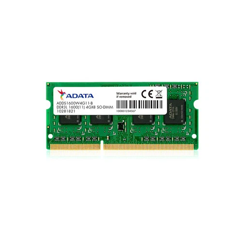 Memory RAM ADATA DDR3 SO-DIMM 8GB 1600MHz 1.35V 204 Pin ADDS1600W8G11-S - Image 1 of 1