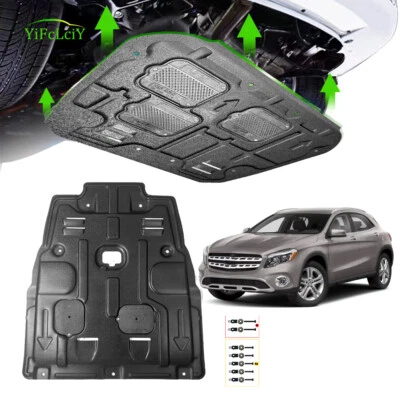 For Benz GLA250 2015-2020 Under Engine Splash Guards Front Engine Mud Flaps - Изображение 1 из 4