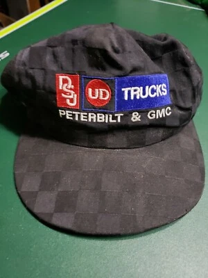 Camión de colección GMC Peterbilt sombrero a cuadros Snapback bordado raro de colección años 90 papá  Foto 1 de 4