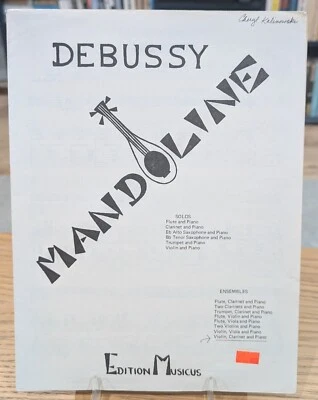 Mandolina de Claude Debussy Foto 1 de 4