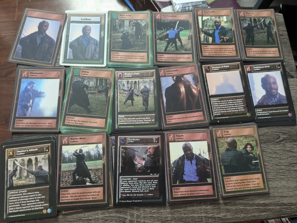 Highlander Tcg. Type 1. Luther Full Set - Image 1 of 1