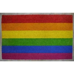 New Rainbow Heavy Duty Doormat Outdoor 50cm x 80cm - Picture 1 of 4