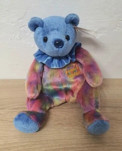 Antiguo Oso Ty Taddy Zafiro 14 cm Excelente Estado Vintage Original Rareza  - Imagen 1 de 10