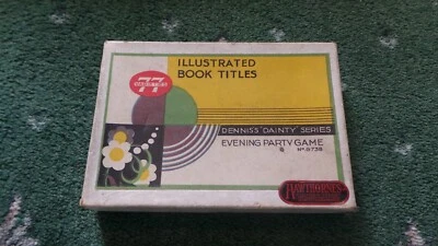 1930’s The Dainty Series Evening Party Games RARE NOG738 - Image 1 of 4