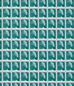 #3616 Full mint sheet of 100 23 cent stamps George Washington MNH OG - Picture 1 of 1