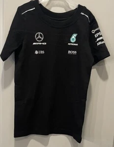 Mercedes AMG Petronas Formula One Team Official Formula 1 Kids Tee Size XXXS - Picture 1 of 5