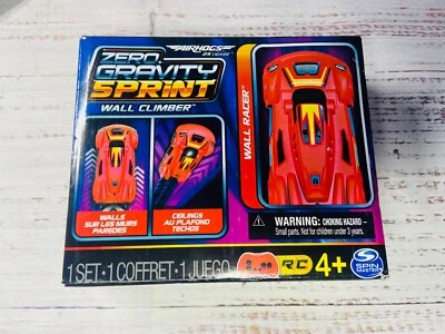 New Red Air Hogs Zero Gravity Sprint RC Car Toy Wall Climber USB Rechargeable - Image 1 of 2