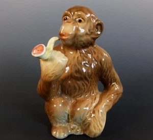 LOVELY BESWICK PIPE SMOKING CHIMPANZEE by ARTHUR GREDINGTON - No.1049 - Picture 1 of 7