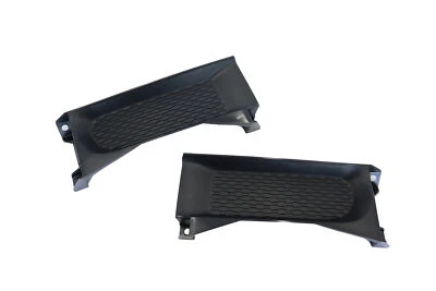 Kit de inserción de rejilla lateral del conductor del pasajero del parachoques delantero 2 piezas para Ram 1500 2013-2018 Foto 1 de 4