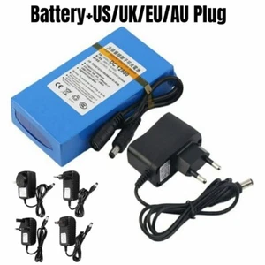 DC12800 8000mAh DC 12V Portable Li-ion Rechargeable Battery Pack For CCTV Camera - Picture 1 of 13