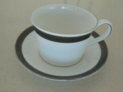 Wedgwood China METROPOLIS Tea Cup & Saucer OR Tea Cup New NEVER USED - image 1 of 3