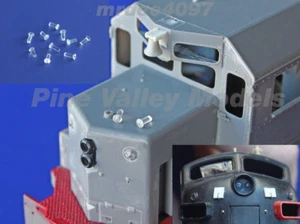 PARTS 10 Mini Headlight Lens for Athearn Genesis F-Units Cannon Class Lights etc - Picture 1 of 8