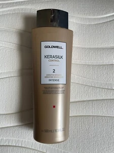 GOLDWELL KERASILK CONTROL 2 Keratin Smooth INTENSE 500mL/16.9 FL.OZ. - Picture 1 of 2