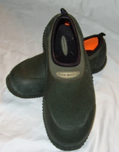Muck Boot Co Green Slip On Shoes Mens 5 4.5 Womens 6 6.5 Waterproof Slip On - Picture 1 of 10