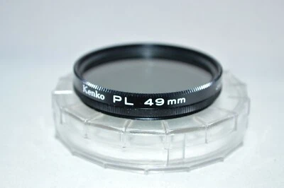 Kenko 49 mm PL (Polarizer) with Case made in Japan (U2-120) - Image 1 of 3