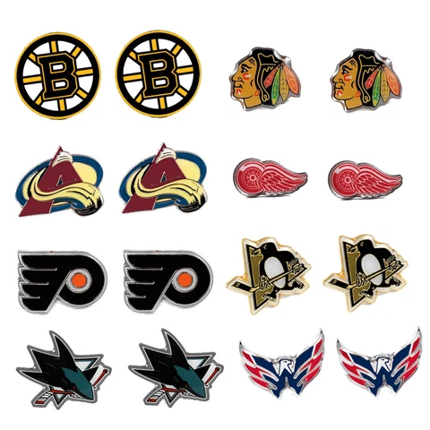 post stud earring charm NHL PICK YOUR TEAM Cover