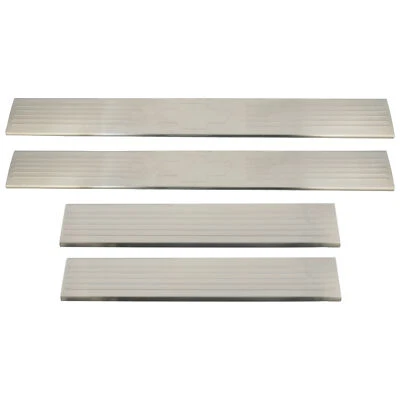 Genuine GM 2001-2014 Chevrolet Front Door Sill Plates Stainless Steel 17802520 - Imagem 1 de 4