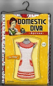 Domestic Diva -Aprons ~ The Doris~complete kit-New - Picture 1 of 2