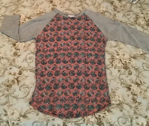 LuLaRoe RANDY - Baseball SPANDEX 2 Tone T-Shirt Gr. XS - Bild 1 von 4