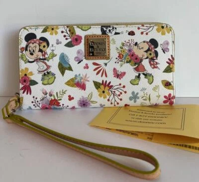 Cartera Disney Dooney & Bourke Minnie Mouse 2018 flores y jardín excelente ubicación Foto 1 de 4