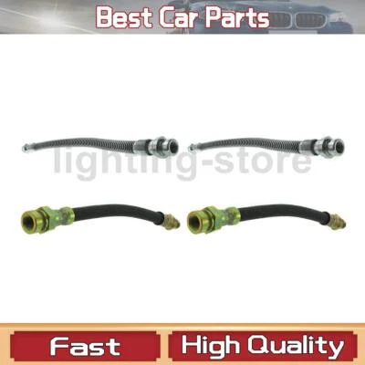 4 Front Upper Lower Brake Hydraulic Hose Brake Line Fits Dodge Colt 1.6L 1.4L - Image 1 of 4