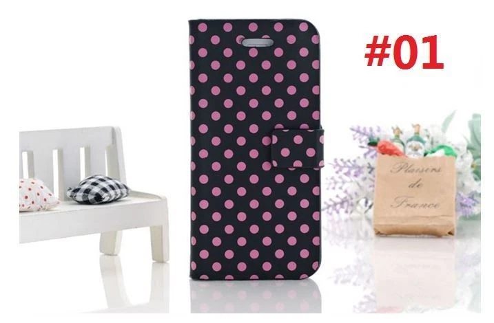 New Cute Case Cover for Apple iPhone 5 5G 5TH Stand PU Leather - Image 1 of 4