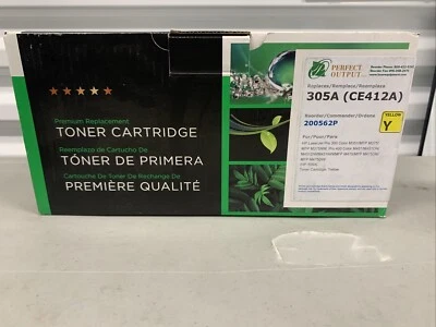 Perfect Output Yellow Toner Cartridge CE412A/305A. #9 - Image 1 of 2