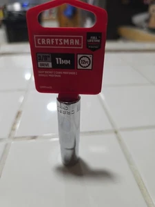 Craftsman 3/8" Drive 11mm 12 Pt. Deep  Socket - Picture 1 of 2