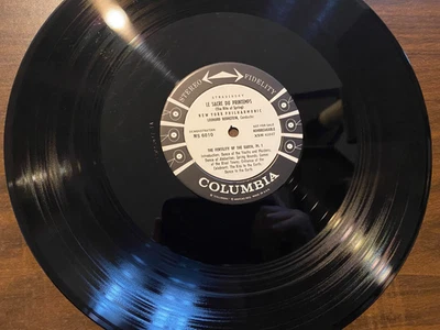 Leonard Bernstein Stravinsky Le Sacre du Printemps LP Promo EX/EX MS6010 Stereo - Image 1 of 4