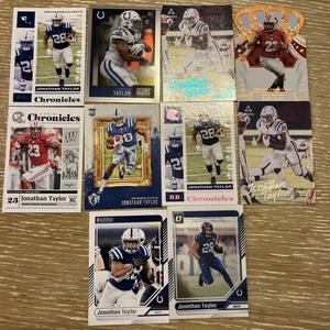 Jonathan Taylor 10 Karten Lot Colts 8 RC, Parallel, Optic, NFL alle Karten verschieden - Bild 1 von 3
