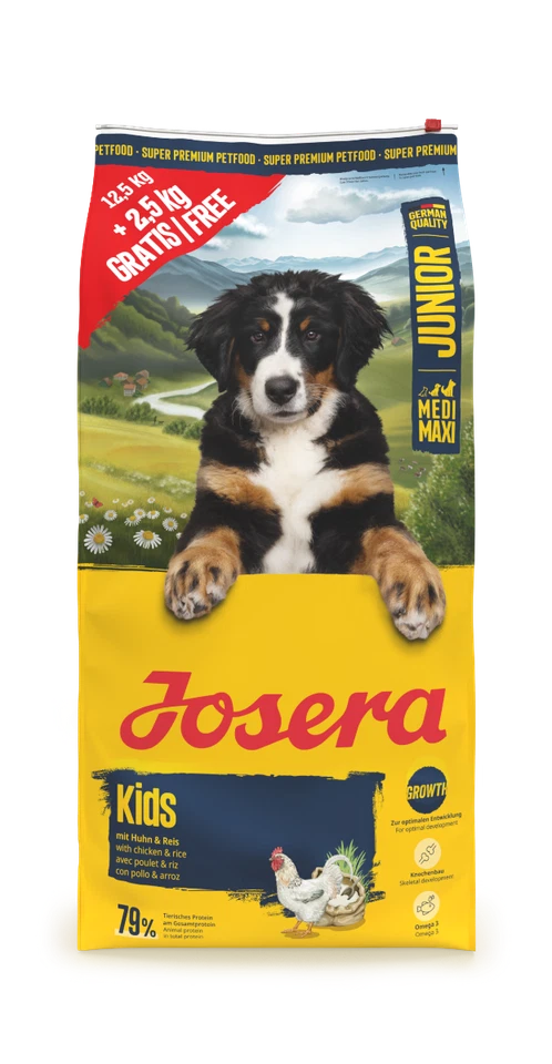 JOSERA Junior Kids 12,5 + 2,5kg GRATIS - Bild 1 von 1