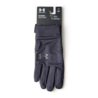 Guantes Under Armour UA Storm Liner para hombre L/G negros pantalla táctil resistentes al agua Foto 1 de 4