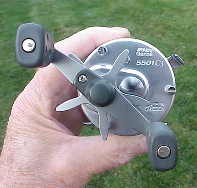 Carrete fundido cebo vintage* Abu Garcia Ambassadeur 5501 C3 ** IZQUIERDO ** EX+ Foto 1 de 4