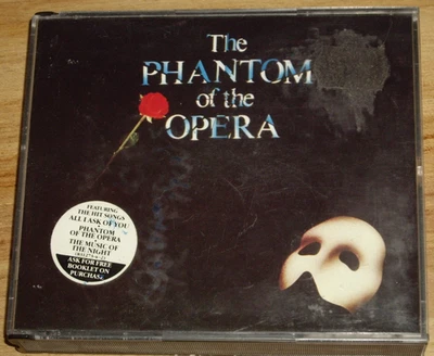 ANDREW LLOYD  *OZ FAT BOX 2 CD & Booklet ' THE PHANTOM OF THE OPERA ' 1987 VGC+ - Image 1 of 4
