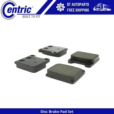 Para Alfa Romeo GTV 1965, 1967-1968 | Pastillas de freno de disco delanteras centradas Foto 1 de 4