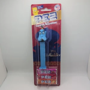 Pez Süßigkeitenspender Disney Aladdin Genie 3 Bonbons Traube Kirsche Zitrone - Bild 1 von 2