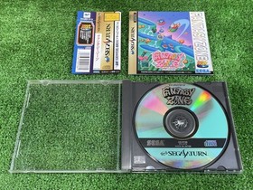 3x84 SS Sega Saturn Fantasy Zone FANTASY ZONE SEGA Sega Software Game With Obi