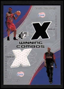2002-03 SPx Winning Combos #QRLO Quentin Richardson Lamar Odom CAMISETA - Casi nueva-Como nueva - Imagen 1 de 2