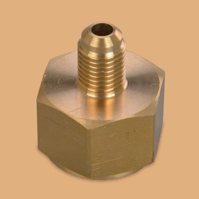 Car Air Conditioner Bottle Adapter fit for R32 R134A W21.8 To 1/4" SAE - Image 1 of 4