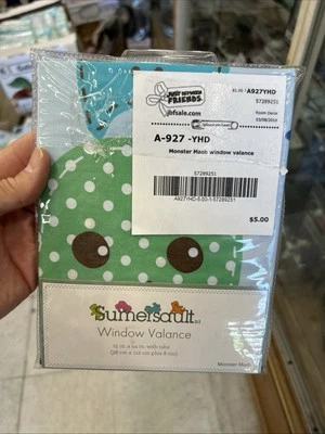 Lote al por mayor de 115 cenefas de ventana Sumersault Monster Mash Foto 1 de 3